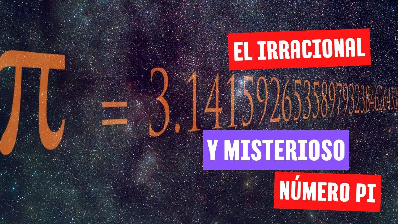 EL IRRACIONAL Y MISTERIOSO NÚMERO PI. Matemáticas. Circunferencia. Números irracionales.