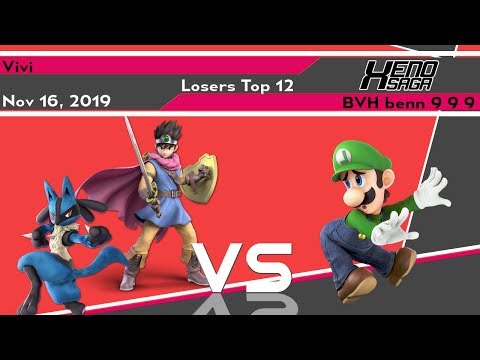 [Smash Ultimate] Xenosaga XXIX (Losers Top 12) - Vivi vs BVH benn 9 9 9