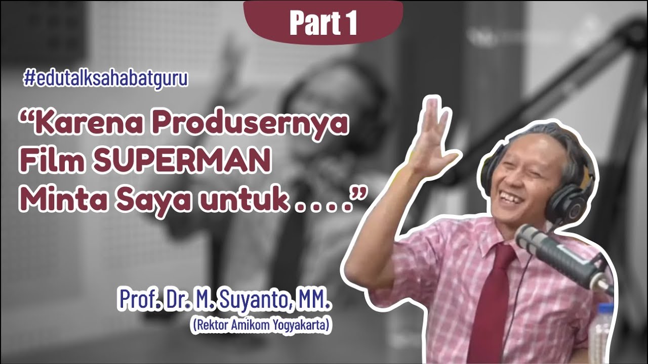 Memukau! Kisah Inspiratif Prof. Dr. M. Suyanto, MM. Rektor Amikom Yogyakarta