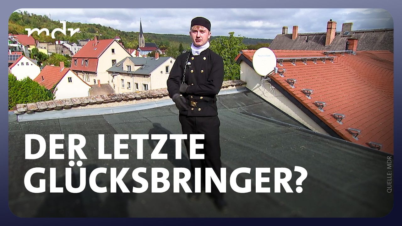 Traumberuf Schornsteinfeger: Mit 17 auf den Dächern der Stadt | MDR um 4 | MDR