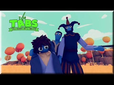 Grab+Trick+Kick! Taekwondo+Jester+Halfling vs Every Unit 3v1 + Bonus - TABS Unit Possession Update