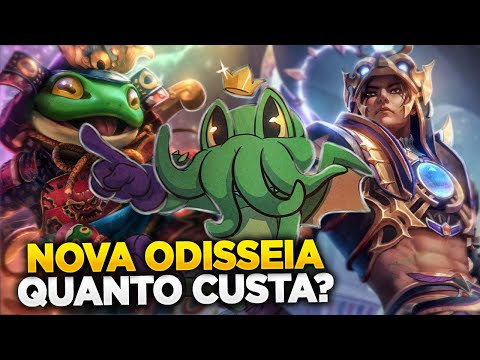 SMITE BRASIL |  A ODISSEIA ESTÁ INCRÍVEL!