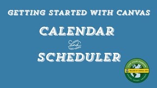 Canvas Calendar & Scheduler
