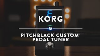 Video thumbnail for Korg Pitchblack Custom Pedal Tuner | Reverb Demo Video by Reverb