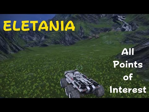MASS EFFECT 1 (LE) - ELETANIA Map Locations (& UNC: Lost Module) Walkthrough
