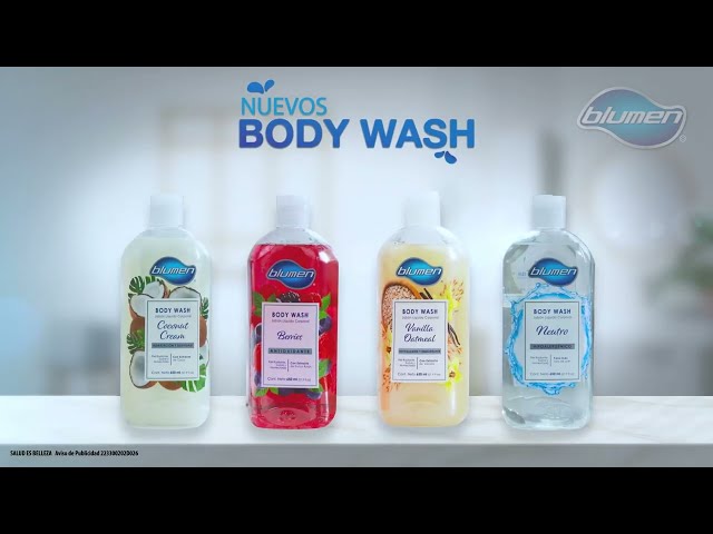Vídeo relacionado con B.fresh Grapefruit Body Wash Fressh AF! - Invigorating Body Wash con ácido hialurónico, sin parabenos, ingredientes amantes de la piel, 16 ml