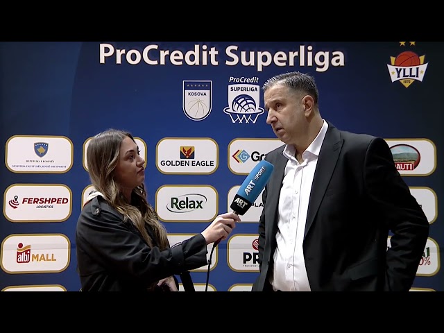 Trajneri i Golden Eagle Yllit, Fotis Takianos flet pas ndeshjes ndaj Sigal Prishtinës