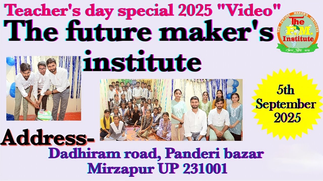 Teacher's Day special #thefuturemakersinstitute