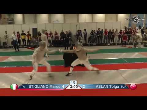 European Championships 2023 JMS - L32 - Marco Stigliano ITA v Tolga Aslan TUR