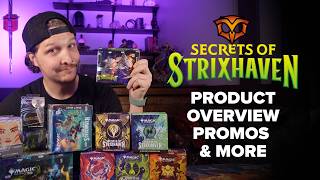 Secrets of Strixhaven - Product Overview, Promos and more!
