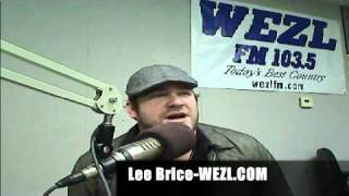 Lee Brice-Talks About "More than A Memory"