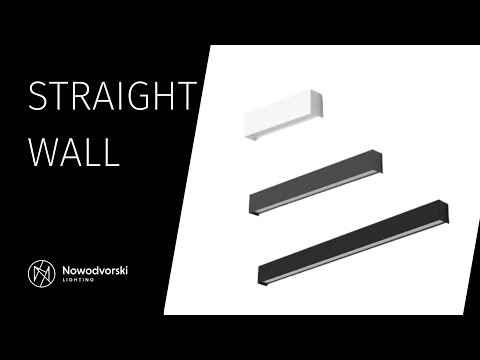 Світильник Nowodvorski 7596 Straight wall led T8LED 1x11W 3000K 1700Lm IP20 Bl