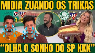 JOGO ABERTO! SÃO PAULO CAIU EM CASA! A MÍDIA DEU AULA DE ZOEIRA!😂 VERDÃO E LDU NA SEMI