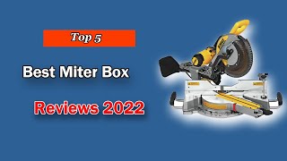 Top 5 Best Miter Box of 2025 | Best Miter Saws