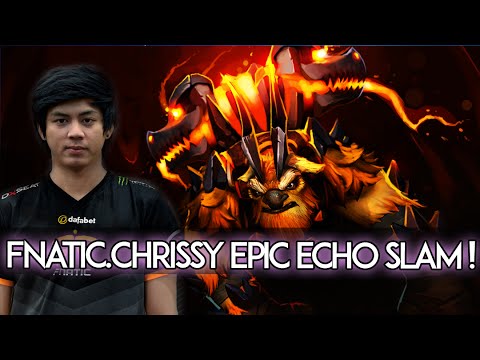 Fnatic.Chrissy EPIC ECHO SLAM vs. WG.U Dota 2