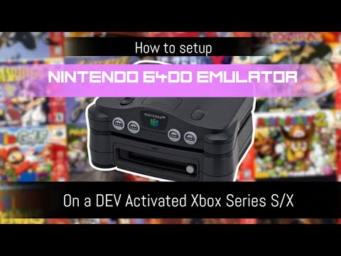 How to setup Nintendo 64 DD (Disk Drive) Emulator on a DEV Activated Xbox Series S/X, 2025