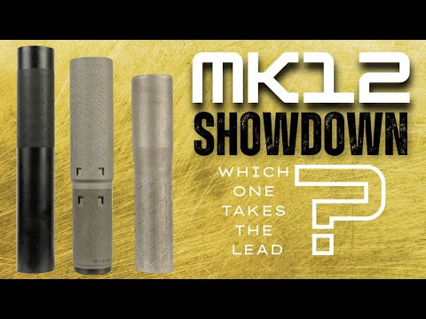 MK12 Suppressor Showdown — B&T XRBS Compact vs FOR Systems vs OCM5 + PTR Vent1 & Maximus L