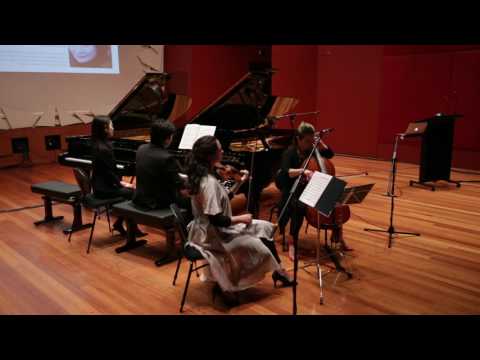 Rebecca Clarke - Piano Trio (excerpt)　クラーク：ピアノ三重奏