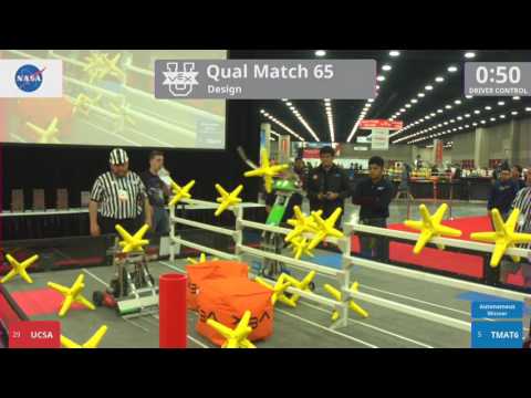 2017 VEXU Design Q65 - UCSA vs TMAT6 - 27 to 37