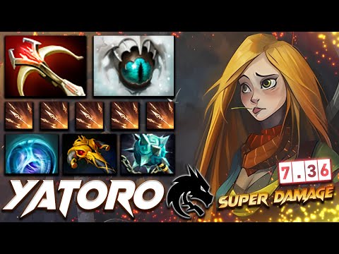 Yatoro Windranger Super Archer Damage - Dota 2 Pro Gameplay [Watch & Learn]