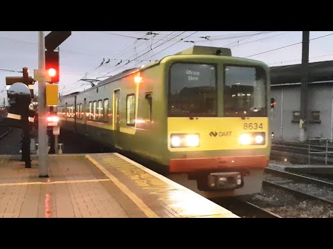 Irish Rail 8520 Class Dart Train 8638 - Connolly Station, Dublin
