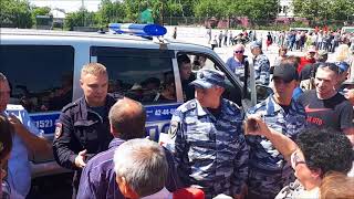 В Петропавловске эмоционально прошел митинг против повышения пенсионного возраста