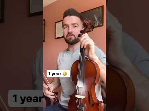 1 Minute Vs 5 Years of Playing Irish Fiddle ☘️