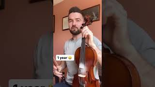 1 Minute Vs 5 Years of Playing Irish Fiddle ☘️