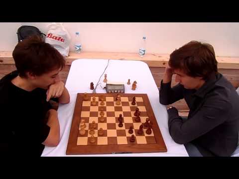 GM Dubov - GM Karjakin chess blitz
