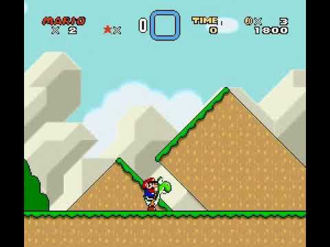 smw easy mode demo title sceen(level)