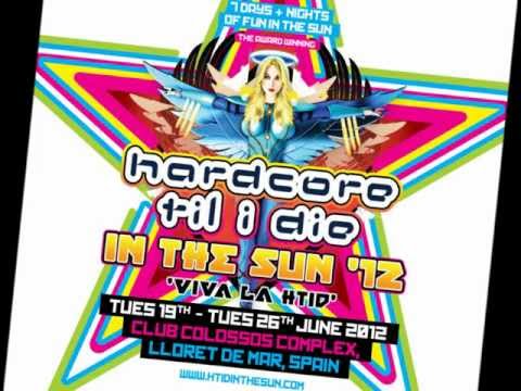 Glitch - HTID in the sun warm up! (UK Hardcore 1+ hour mix!)