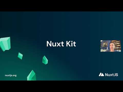 Nuxt 3 Spoiler - Nuxt Kit by Daniel Roe: Nuxt Nation 2021