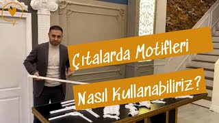 Dekonil Boyanabilir Duvar Çıtalarında Motiflerini Nasıl Kullanabiliriz
