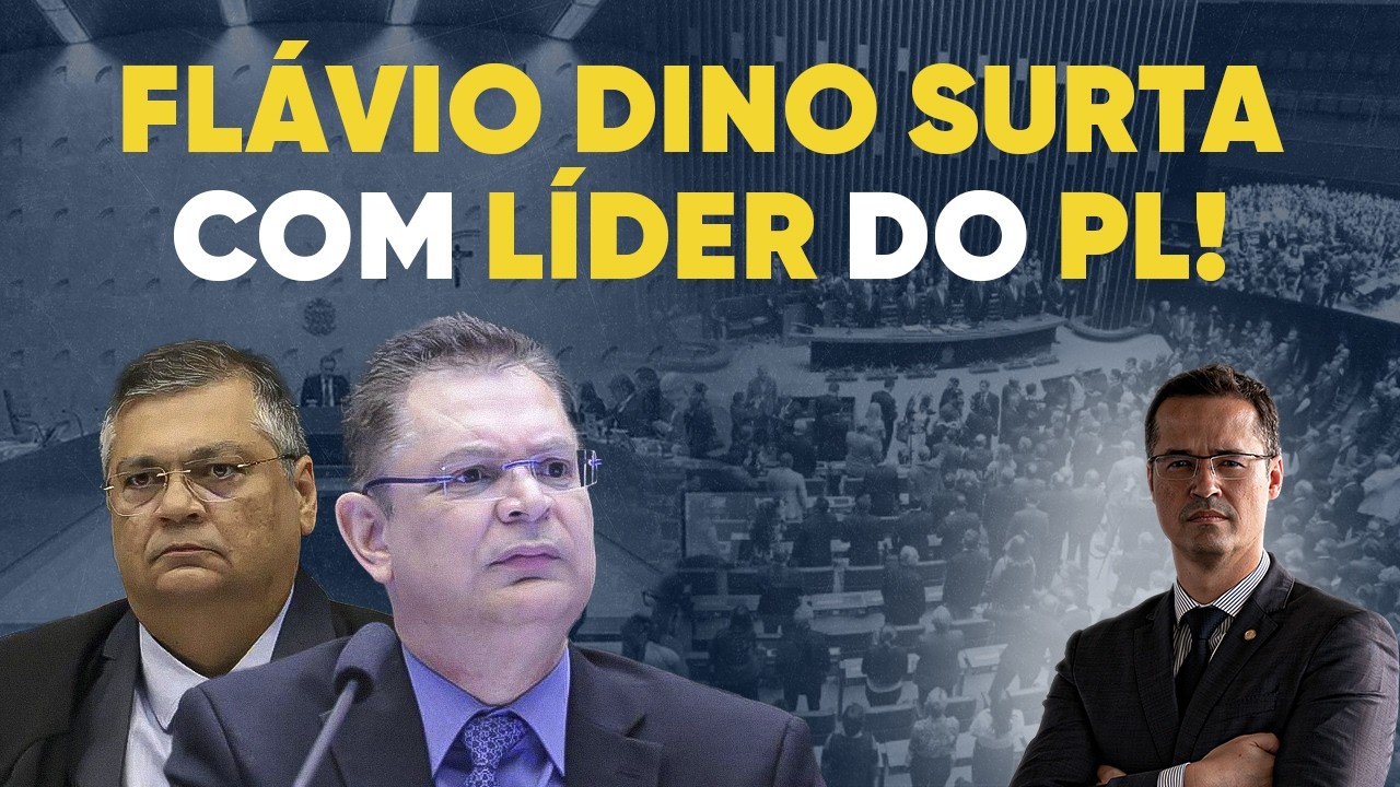 😱 Surtado! Flávio Dino dá chilique e ameaça líder do PL!