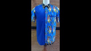 Download lagu Model kemeja batik kombinasi warna biru cantik#SHORTS#kemejabatik mp3