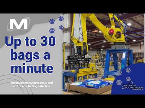 Pet Food Bag Palletizing