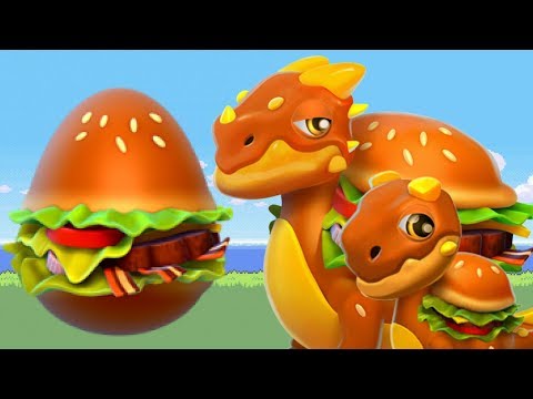 BURGER DRAGON Next Dragon of the Week! FINALLY Breedable! - DML #657