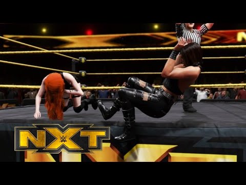 WWE 2K20 NXT Women's Championship Match Priscilla Kelly vs Rhea Ripley: January 15, 2020