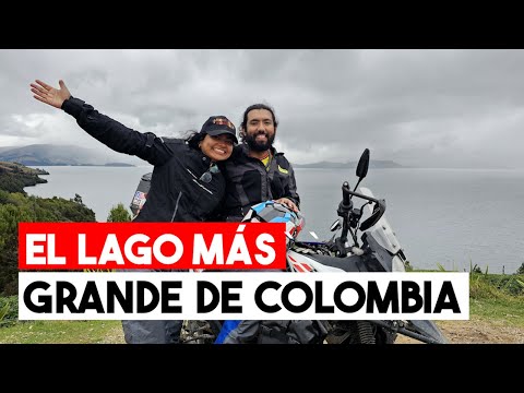 EL LAGO MÁS GRANDE DE COLOMBIA | LAGO DE TOTA, BOYACÁ | EP 31 - Vuelta por COLOMBIA en MOTO TT 200