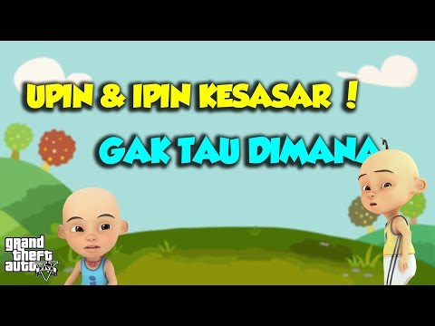 Upin & Ipin Kesasar gak tau dimana, mereka pun sedih - GTA V Upin Ipin Episode Terbaru 87
