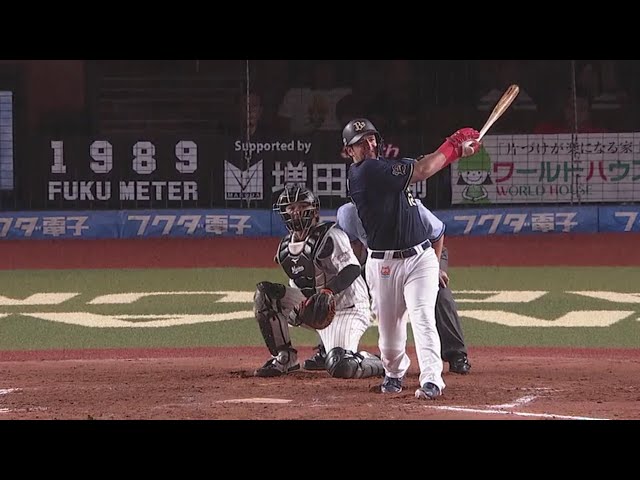 【7回表】積極打法が実った!! バファローズ・マレーロ フェンス直撃の同点タイムリー2ベース!! 2018/8/25 M-Bs