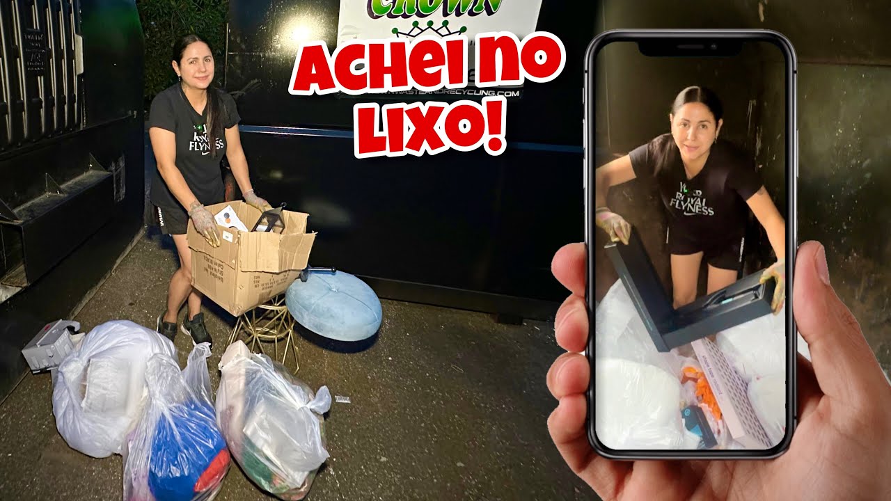 Olha só o que achei no lixo dos Estados Unidos!🇺🇸