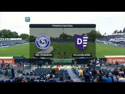 Fútbol en vivo. Independiente RM - V. Dàlmine. Fecha 1. B Nacional 2016. FPT.