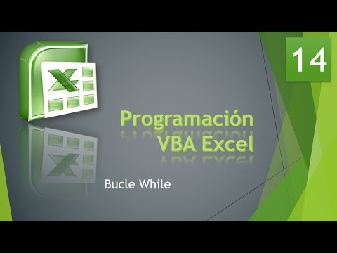 Curso VBA Excel Bucle While Vídeo 14