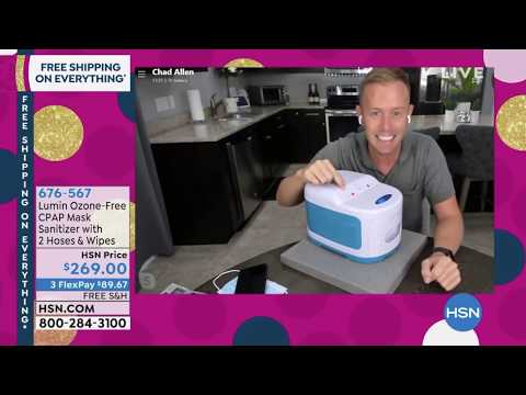 Chad Allen (TVchad) and Debbie Denmon present the LUMIN on HSN