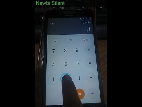 Screet code using Calculator on your smartphone - test on ASUS Zenfone 6