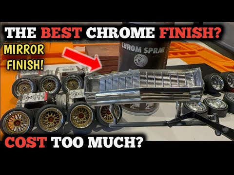 Why Revell Chrome Spray Paint Is the BEST? Model Cars & Coffee