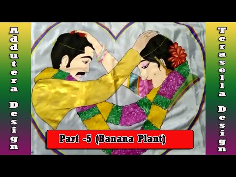 Terasella/Addutera Designs for Indian Wedding Collection-Hand Painted By Komali Part-5..