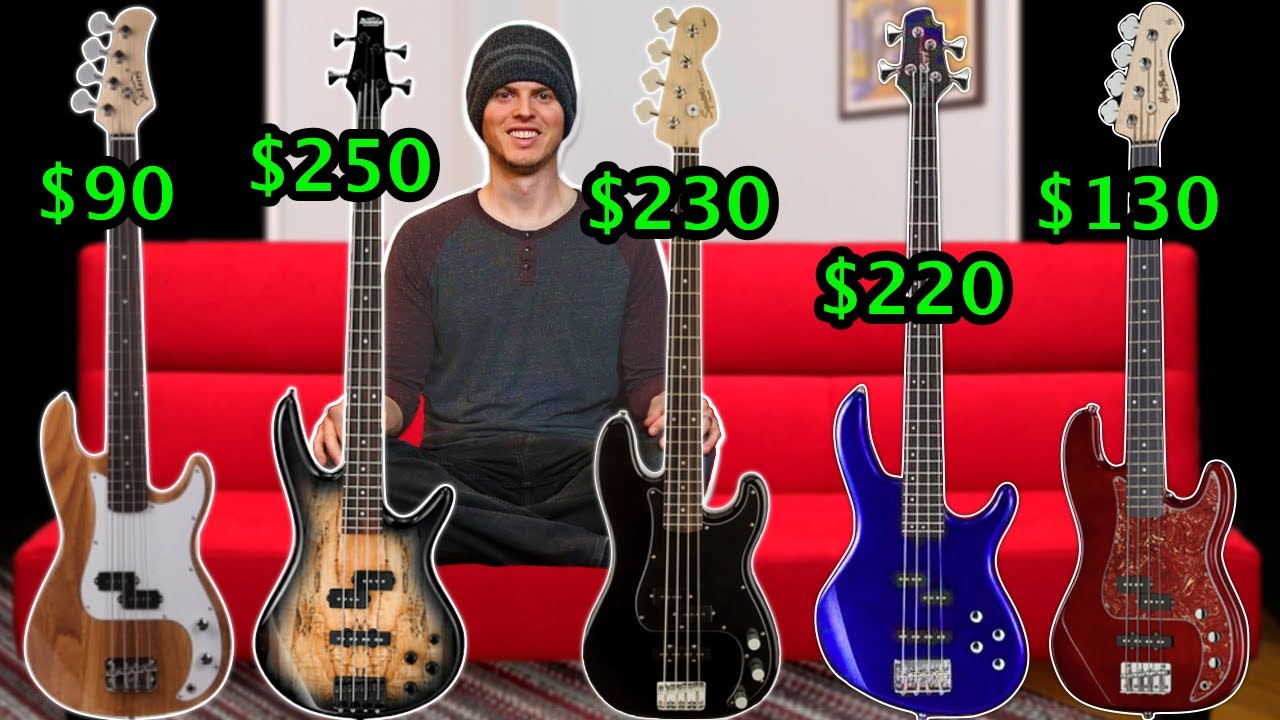 BUDGET BASS SHOOTOUT - Ibanez, Glarry, Squier, Cort, Harley Benton