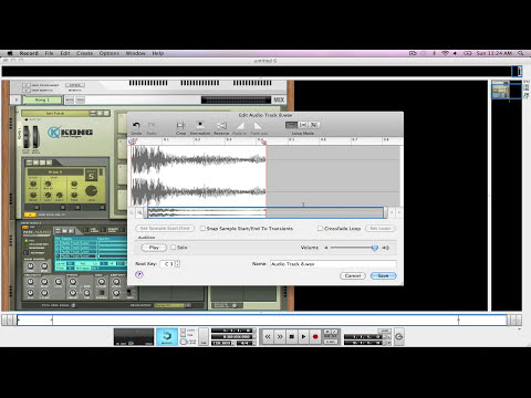 Chopping Samples in Reason 5/Record 1.5